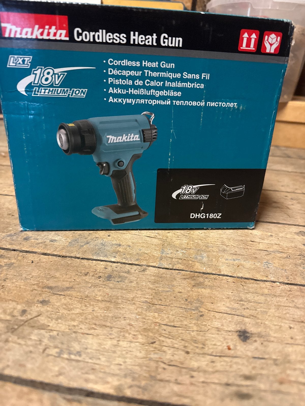 Makita DHG180Z Accu heteluchtpistool 18V, Ophalen of Verzenden, Nieuw, Overige typen, Makita