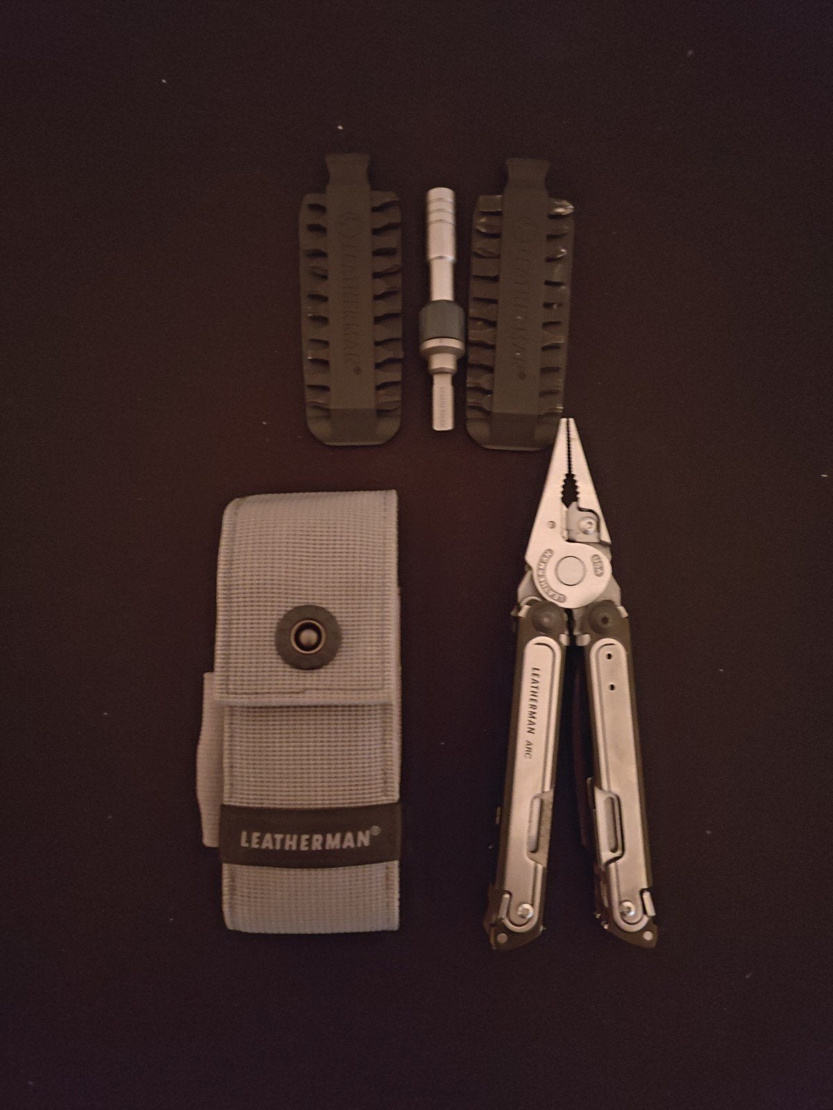 Leatherman ARC Multitool met Bitset en Hoes -zo goed als nie, Ophalen, Zo goed als nieuw, Multitool, Overige merken