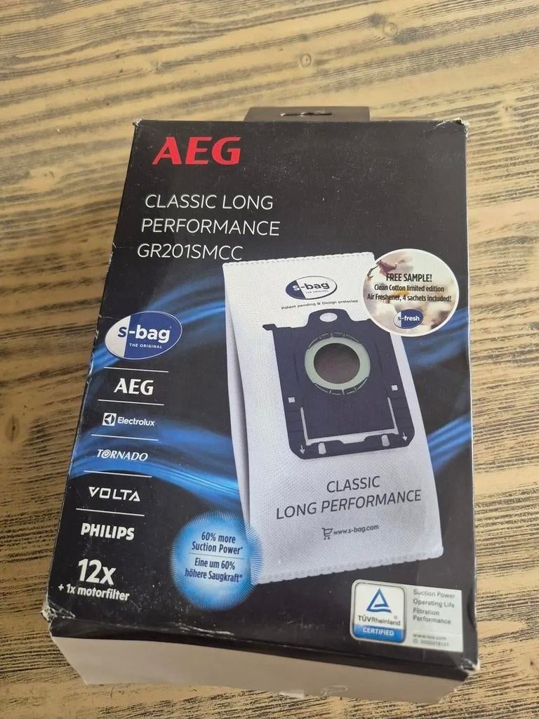 AEG stofzuigerzakken Classic Long Performance GR201SMCC, Ophalen of Verzenden, Nieuw
