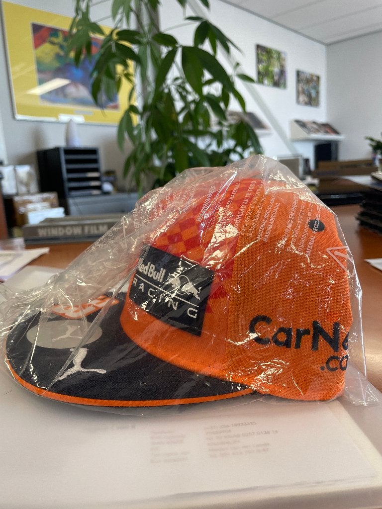 Red Bull Racing Max Verstappen oranje cap 2021 Zandvoort nw, Verzamelen, Automerken, Motoren en Formule 1, Ophalen of Verzenden