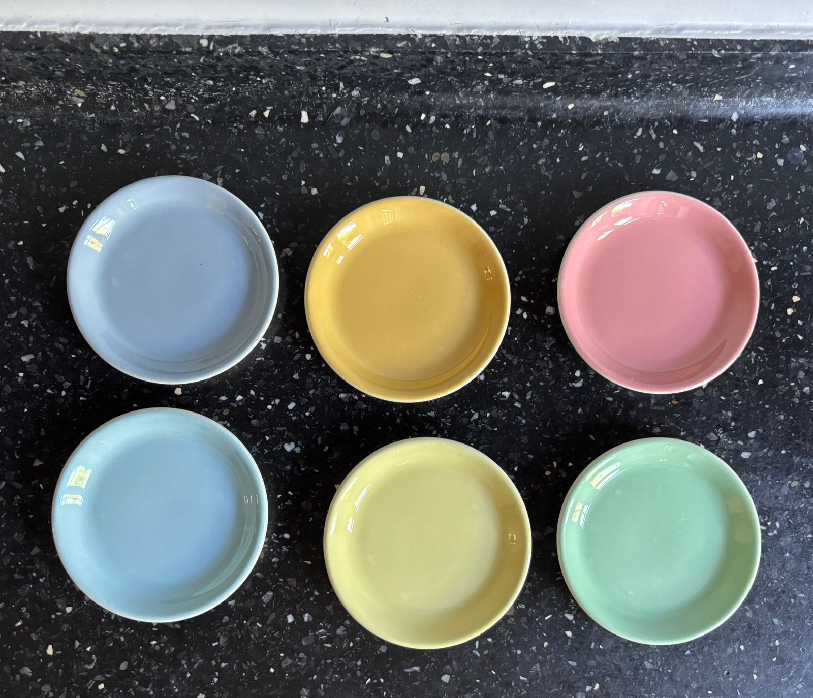 Petite four schaaltjes Regout Maastricht Pastel, Overige merken, Verzenden, Overige typen, Zo goed als nieuw