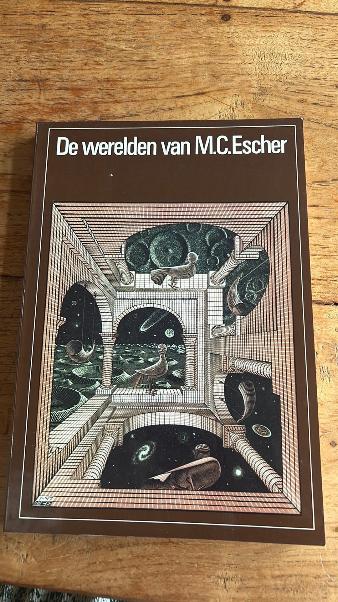 De werelden van M.C. Escher - Kunstboek, Ophalen of Verzenden, Gelezen, Grafische vormgeving