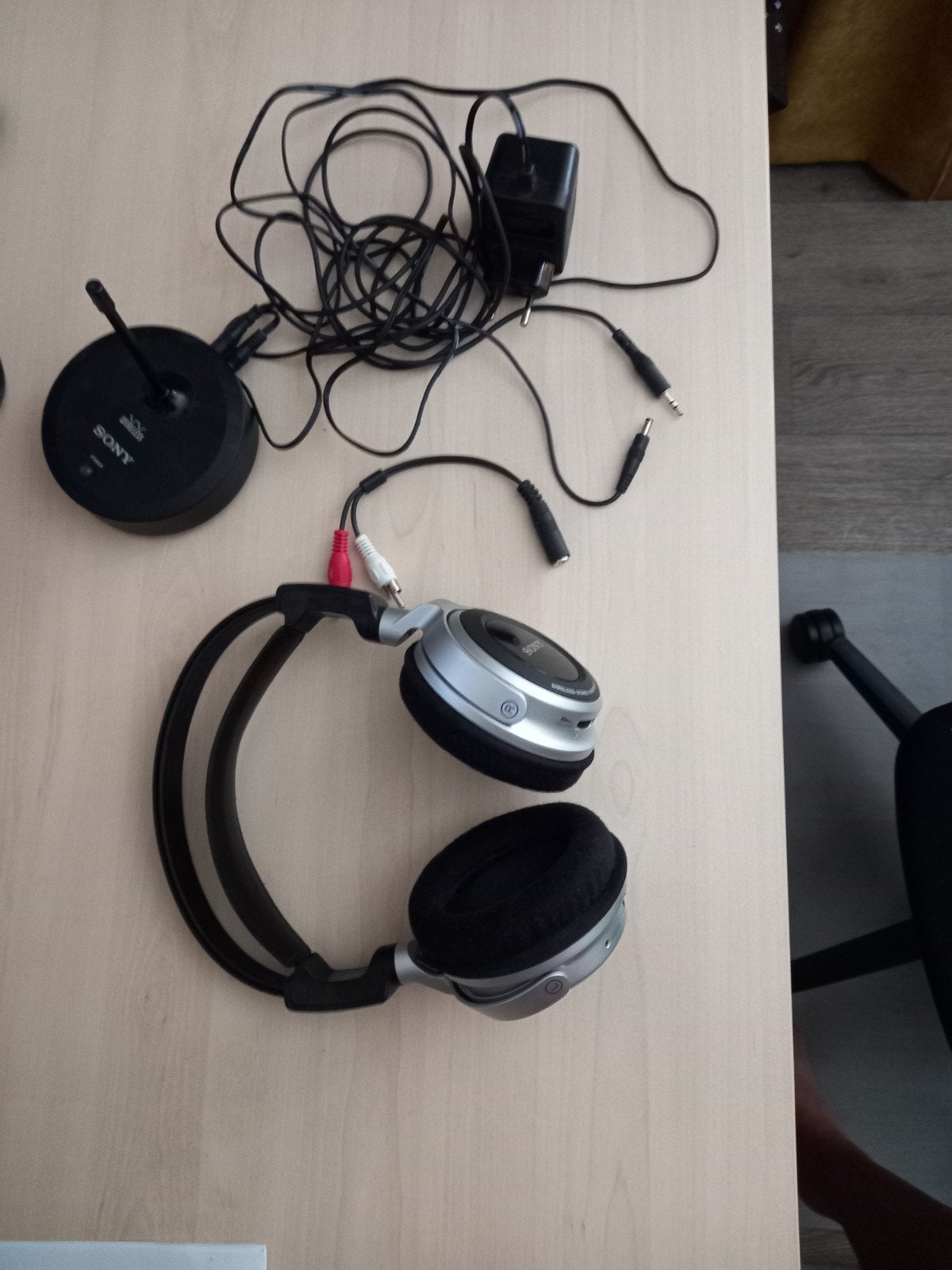 Draadloze oplaadbare Sony koptelefoon, Audio, Tv en Foto, Koptelefoons, Ophalen of Verzenden, Sony, Draadloos