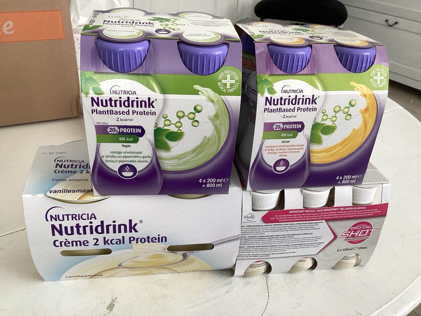 Nutridrink. Fresubin , Pro cal 18 stuks bieden, Ophalen of Verzenden, Nieuw, Poeder of Drank