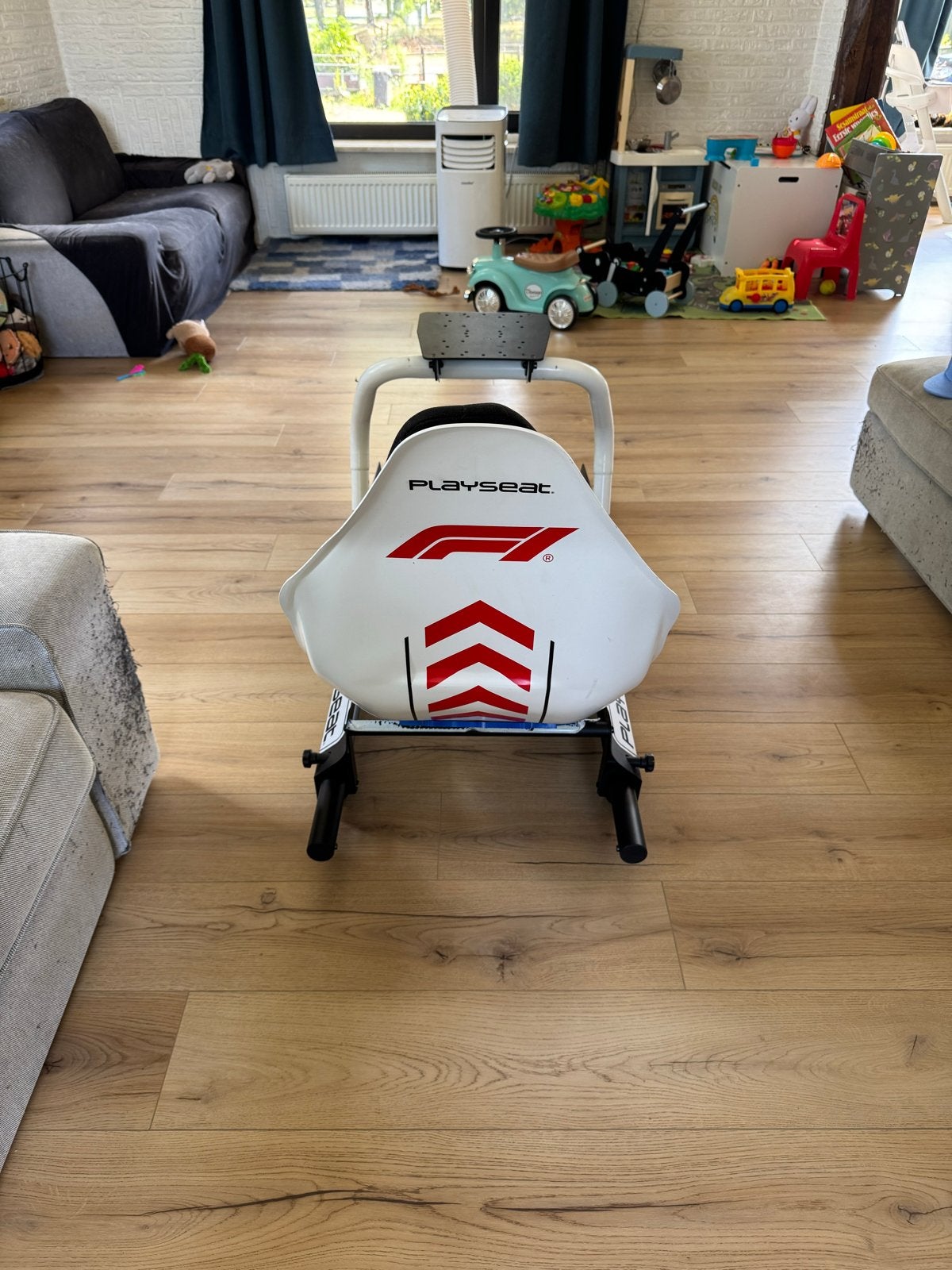 Playseat F1 instinct racestoel, Spelcomputers en Games, Spelcomputers | Overige, Gebruikt, Ophalen