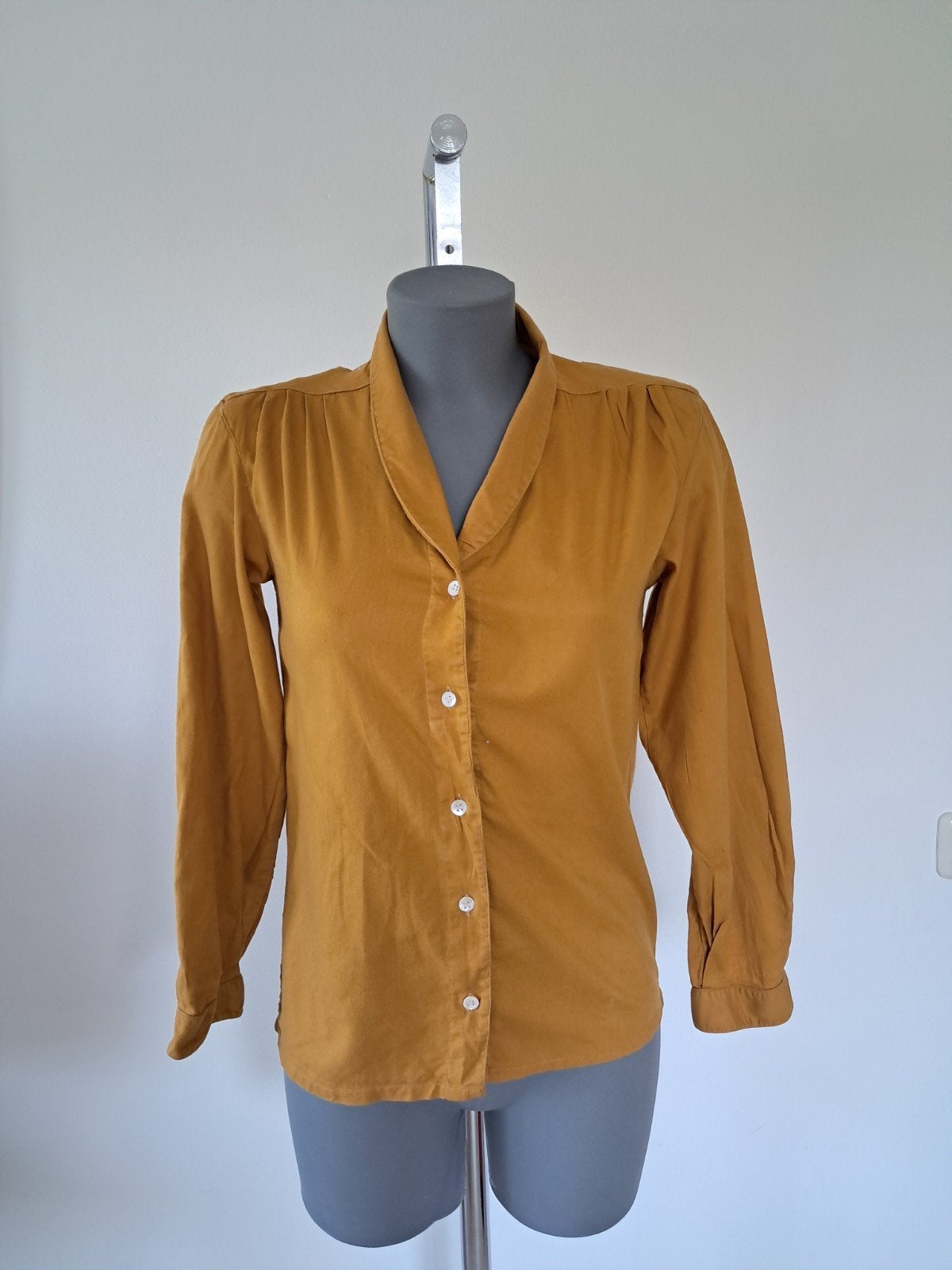 Vintage Clockhouse Bloes Jaren '70 - Kojak Bruin Maat 36, Bruin, Ophalen of Verzenden, Clockhouse, Maat 36 (S)