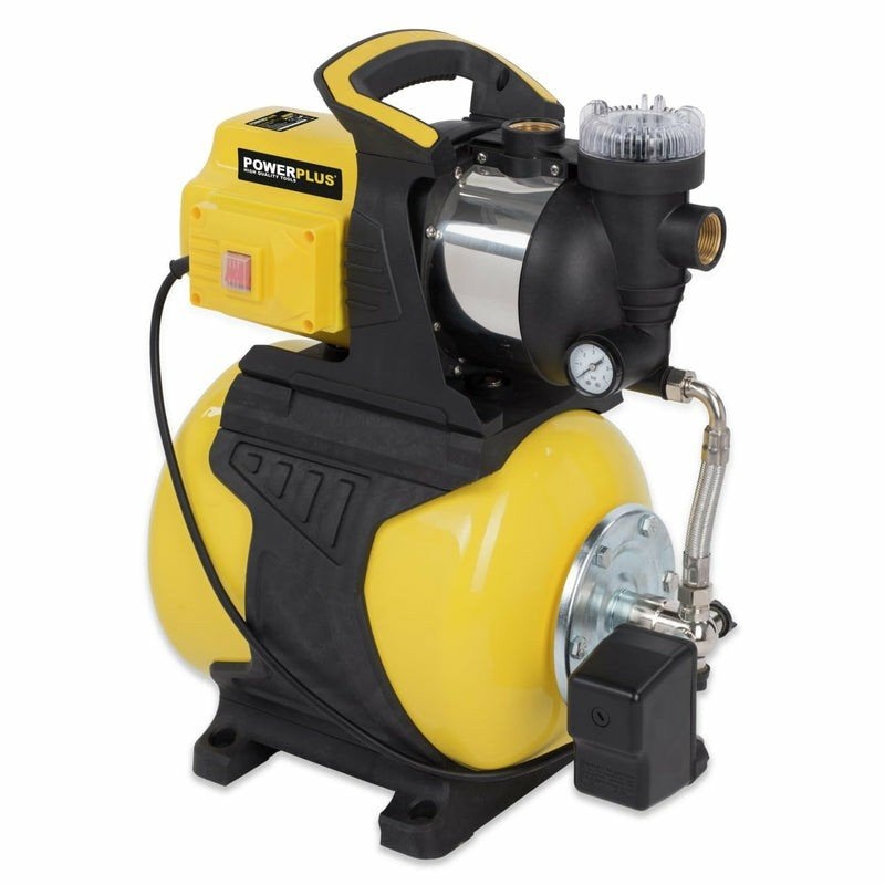 POWERPLUS Hydrofoorpomp 1000W - 19L - 3500l/u, Ophalen of Verzenden, Elektrisch, Hydrofoorpomp