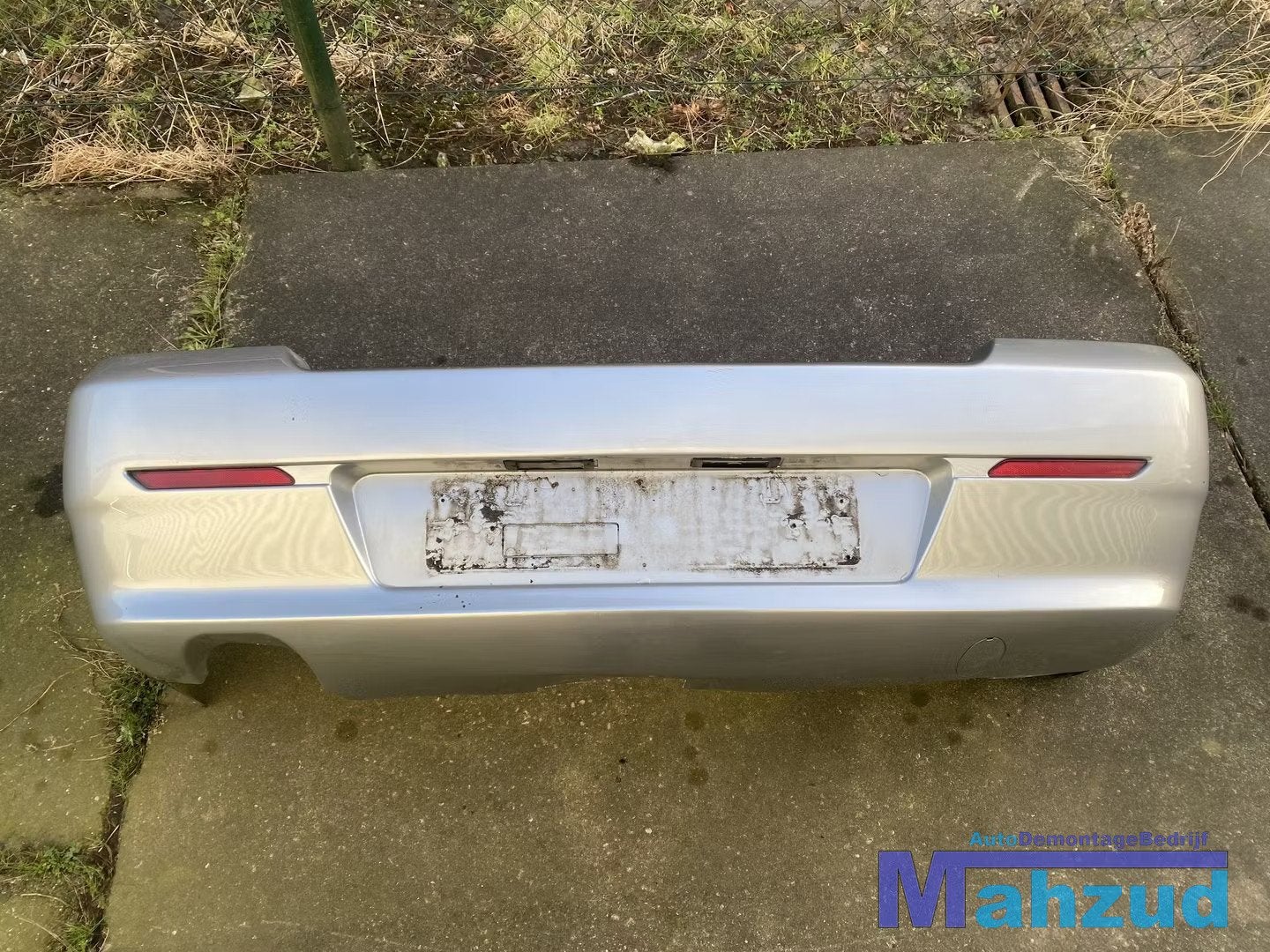 ALFA ROMEO 156 sw station zilver 694 achterbumper 1997-2006, Gebruikt, Dpofca@stellantis.com, Stellantis Europe S.p.A., Ophalen of Verzenden