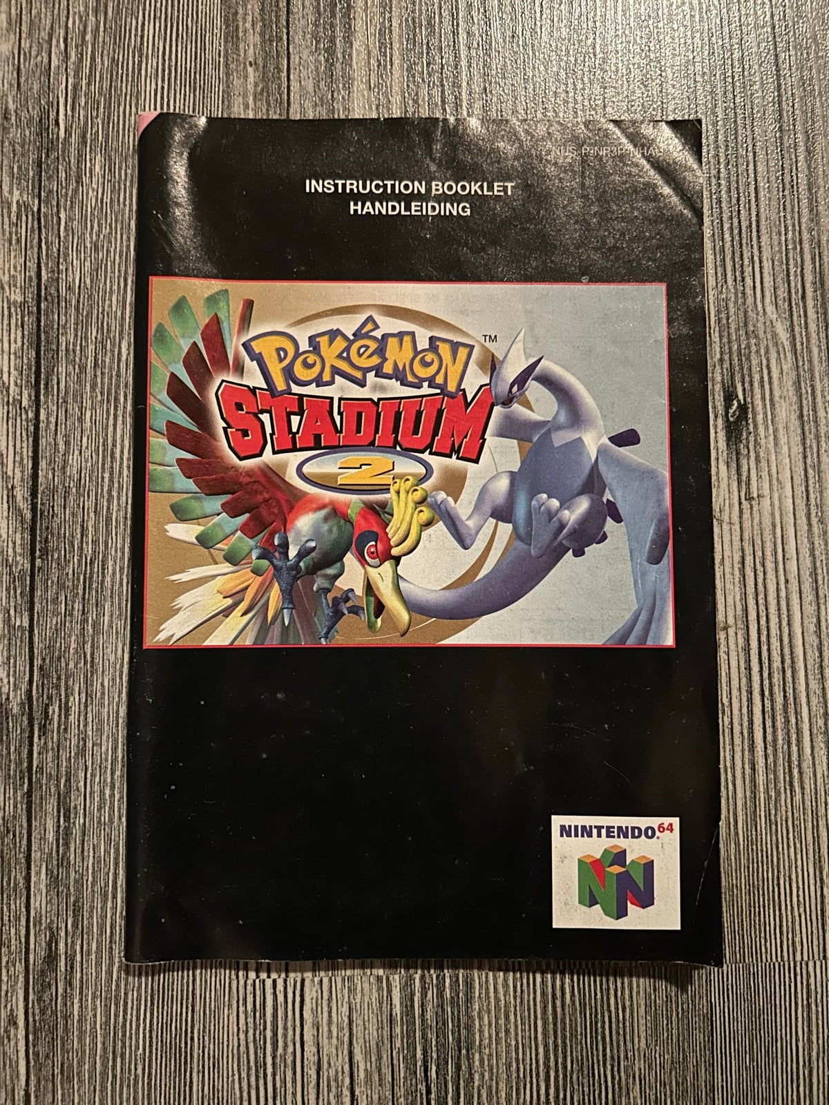 Pokémon Stadium 2 Handleiding Nintendo 64, Spelcomputers en Games, Gebruikt, 1 speler, Ophalen of Verzenden, Role Playing Game (Rpg)
