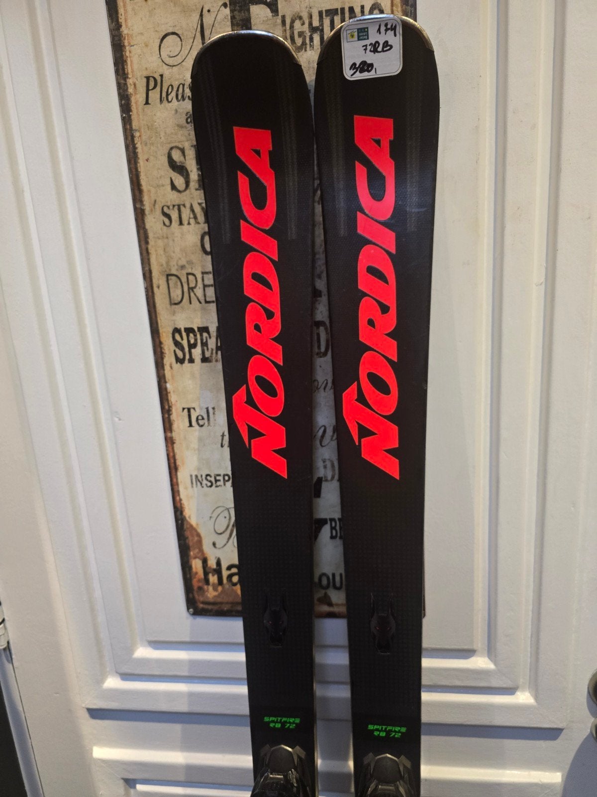 174cm NORDICA DOBERMANN SPITFIRE RB RACE BRIDGE, 160 tot 180 cm, Ophalen of Verzenden, Zo goed als nieuw, Carve