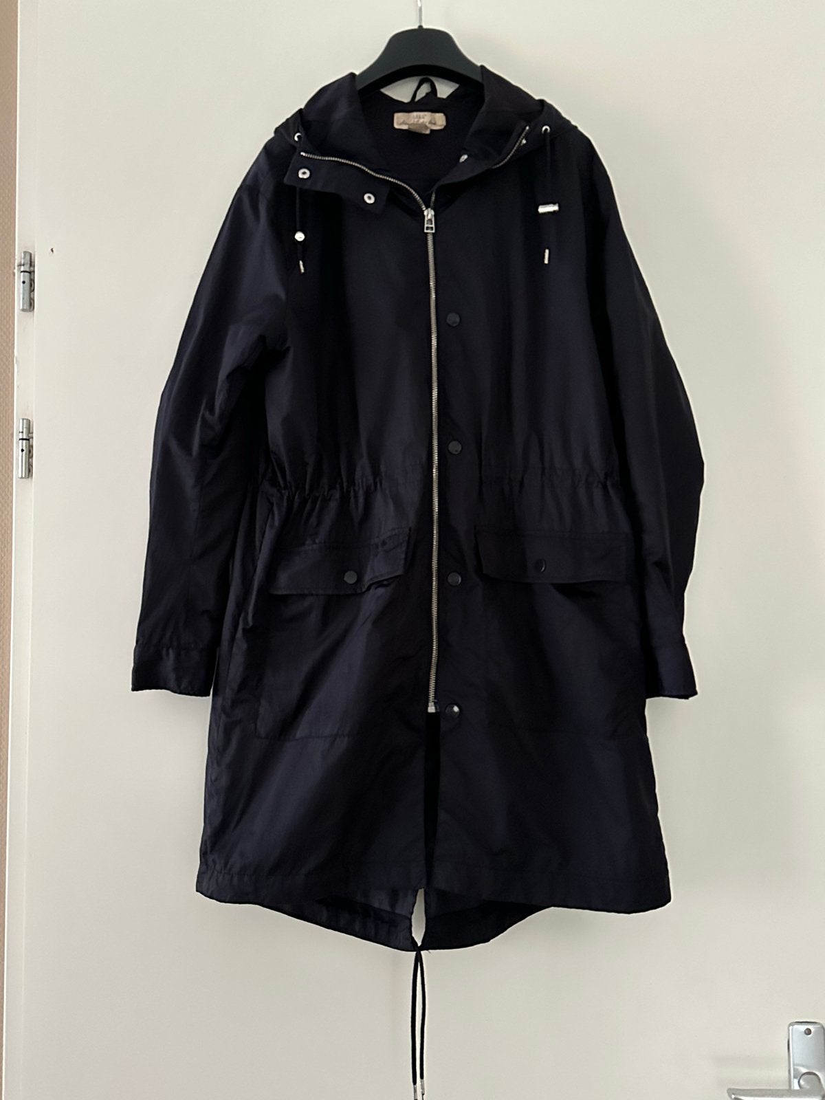 L.O.G.G. H&M blauwe Parka Jas Maat 40, Ophalen of Verzenden, Zo goed als nieuw, Maat 38/40 (M), Blauw