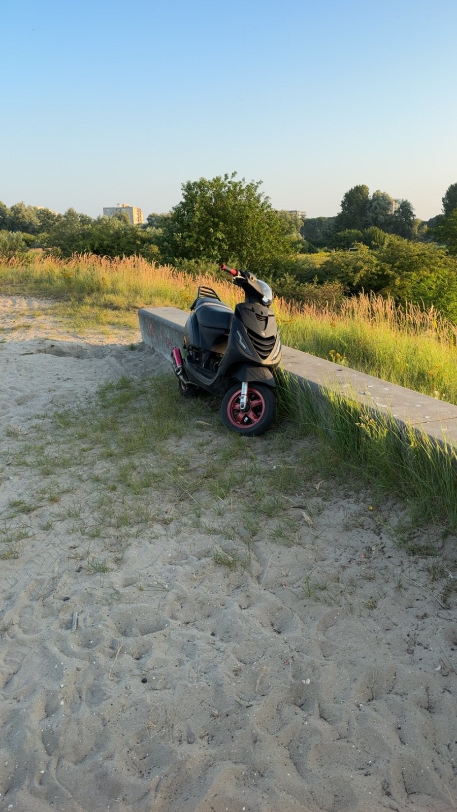 Piaggio Zip 70cc mk2 racing AC (krukas gebroken), Fietsen en Brommers, Brommeronderdelen | Scooters, Ophalen, Gebruikt, Overige typen