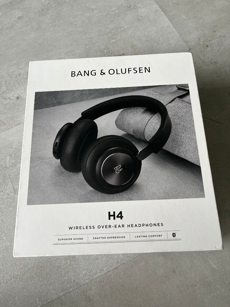 bang&olufsen b&o wireless over-ear headphones