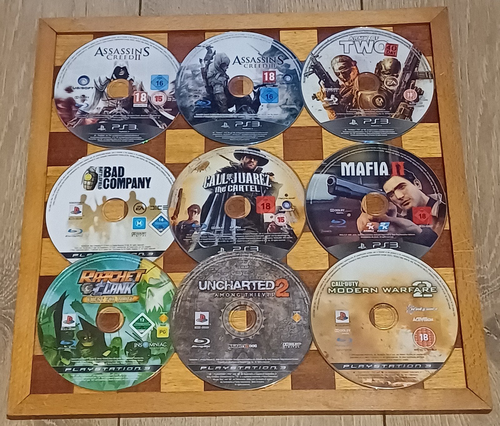 Bundel 9 losse PS3 games – CoD, Ratchet, Assassin’s Creed, Avontuur en Actie, Gebruikt, Vanaf 18 jaar, 1 speler
