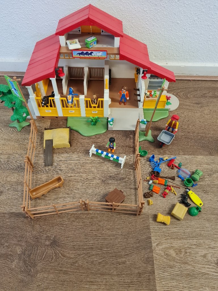 Playmobil Manege 4190, Ophalen of Verzenden, Gebruikt, Complete set