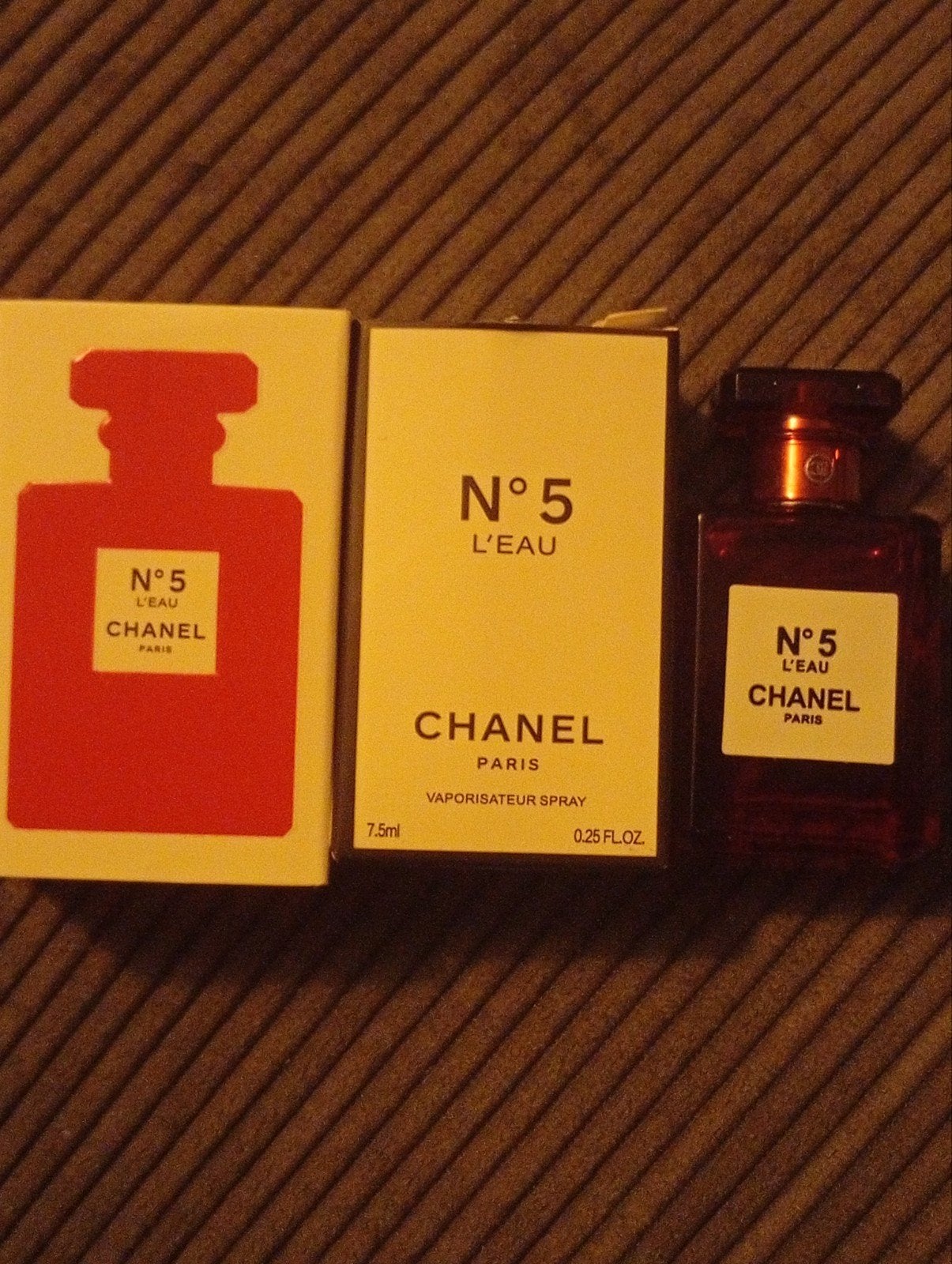 Mini parfum Chanel N5 L'EAU Eau de Toilette 7.5ml, Ophalen of Verzenden, Nieuw
