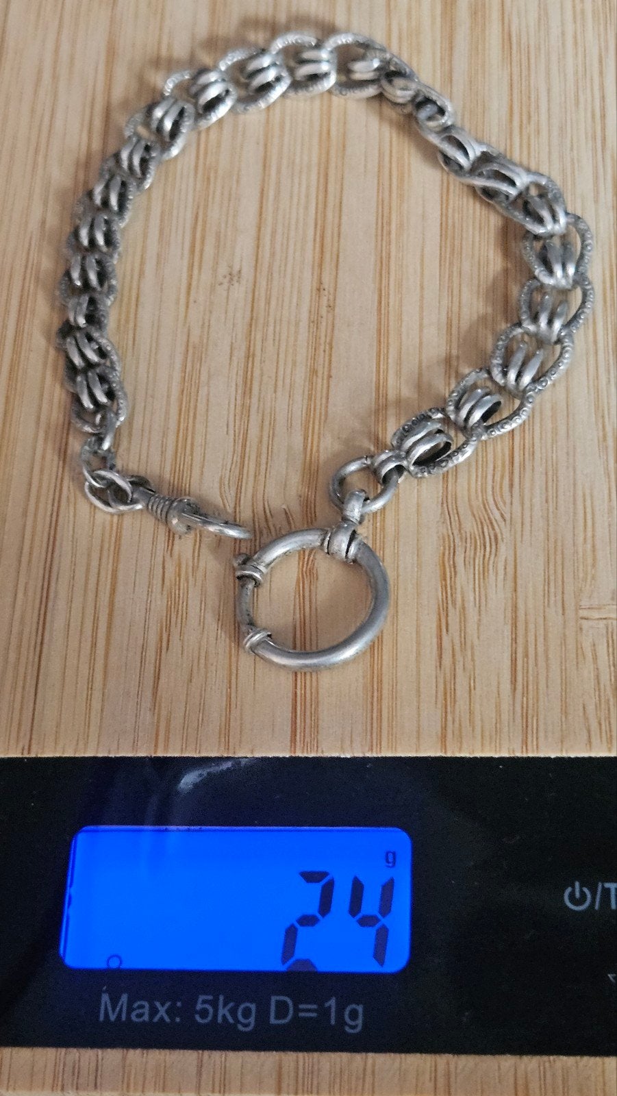 Antieke Zilveren Zakhorlogeketting Nederland, Ophalen of Verzenden