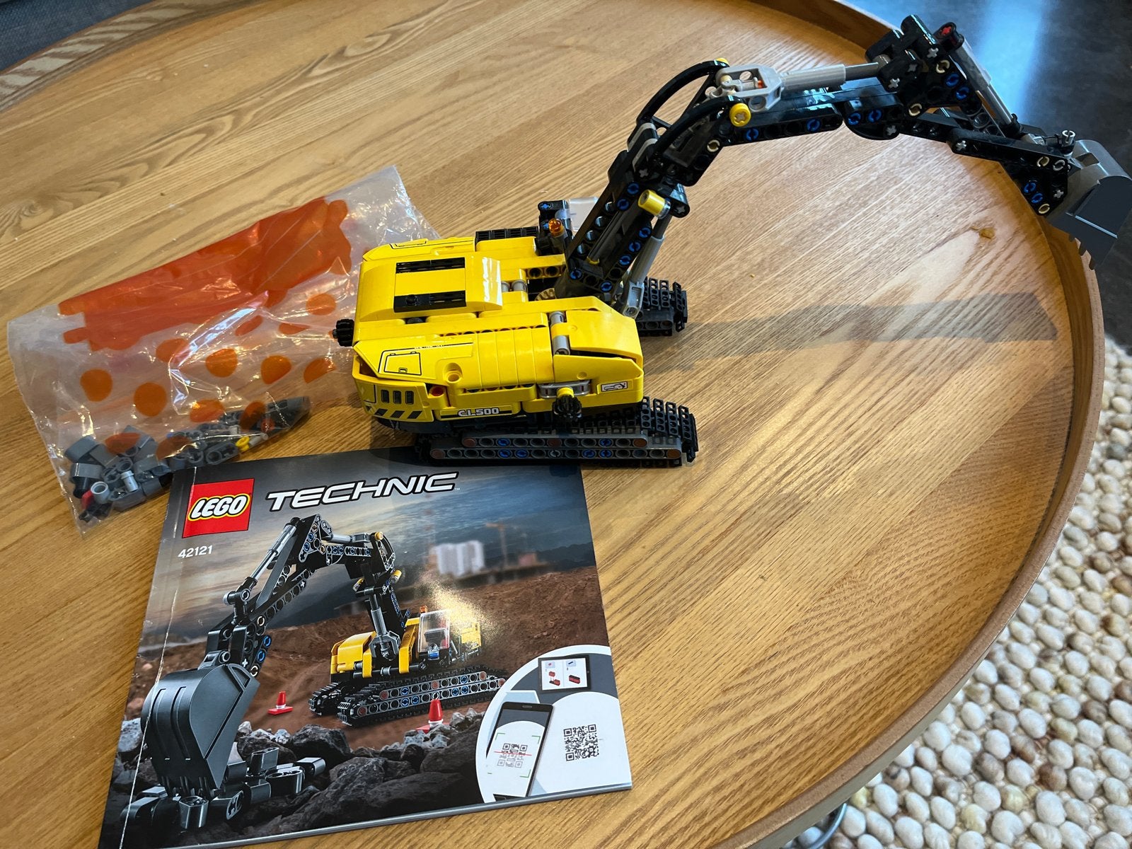 LEGO Technic Graafmachine 42121 - Zo goed als nieuw, Ophalen of Verzenden, Zo goed als nieuw, Overige merken