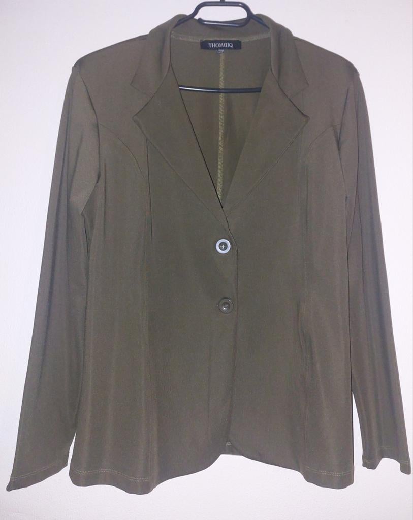 Travelstof damesblazer, Kleding | Dames, Thombiq, Maat 46/48 (XL) of groter, Ophalen of Verzenden, Zo goed als nieuw