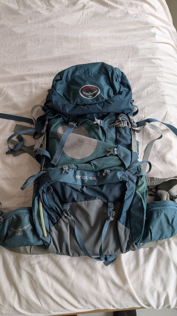 Osprey Ariel 55 backpack, Ophalen of Verzenden, Gebruikt, Rugzak