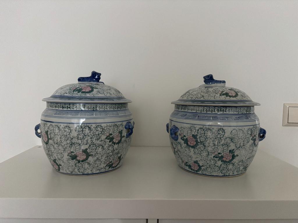 Vintage Chinese Porselein - PROC Liling Terrine / Kamcheng, Ophalen of Verzenden