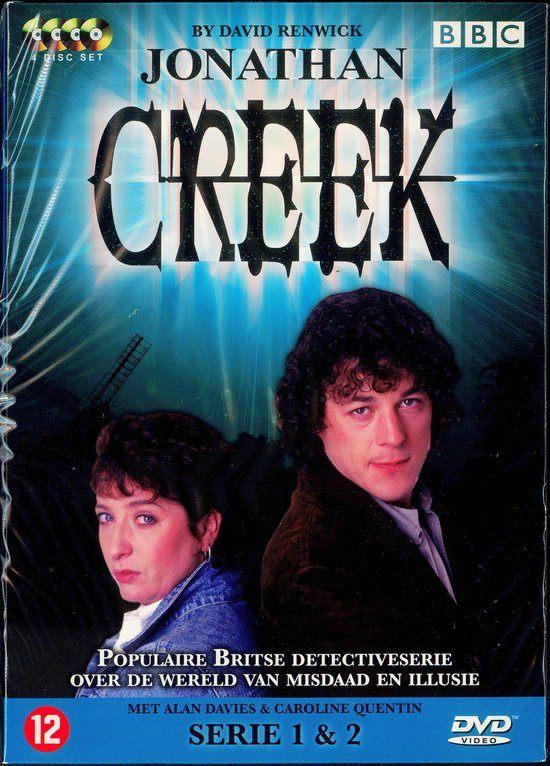 Jonathan Creek, seizoen 1 + 2, in een box met 4 dvds, Cd's en Dvd's, Vanaf 12 jaar, Ophalen of Verzenden, Zo goed als nieuw, Detective en Krimi