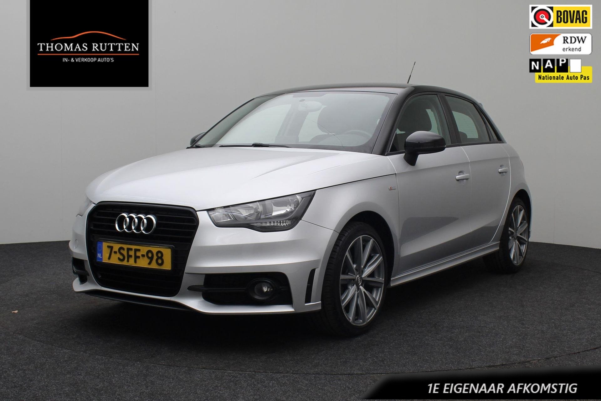 Audi A1 Sportback 1.2 TFSI Admired S-Line 2013 | Airco | Cru, Auto's, Audi, Voorwielaandrijving, Euro 5, Zwart, 4 cilinders