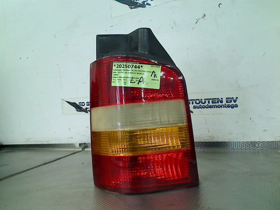Achterlicht Links Volkswagen Transporter T5 2005, Gebruikt, Volkswagen, Volkswagen AG, Kundenbetreuung@volkswagen.de