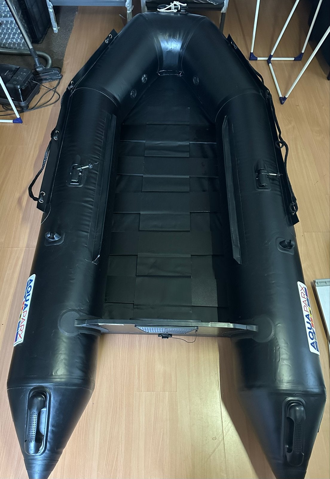 Aquaparx 280 PRO MKIII rubberboot met Minn Kota motor, Ophalen, Zo goed als nieuw