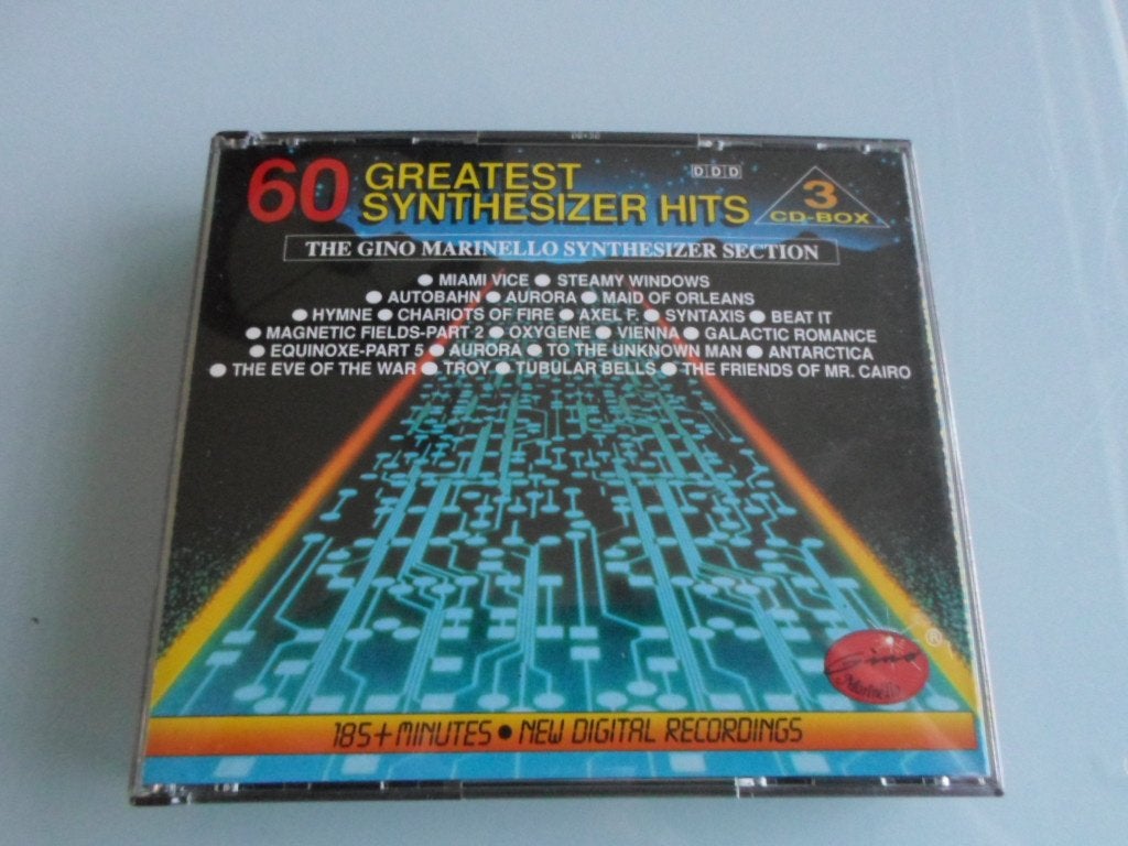 CD 60 Greatest Synthesizer Hits, Ophalen of Verzenden, Gebruikt
