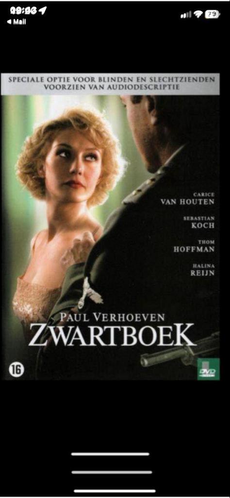 Zwartboek DVD - Paul Verhoeven - Carice van Houten, Vanaf 16 jaar, Ophalen of Verzenden, Gebruikt, Drama