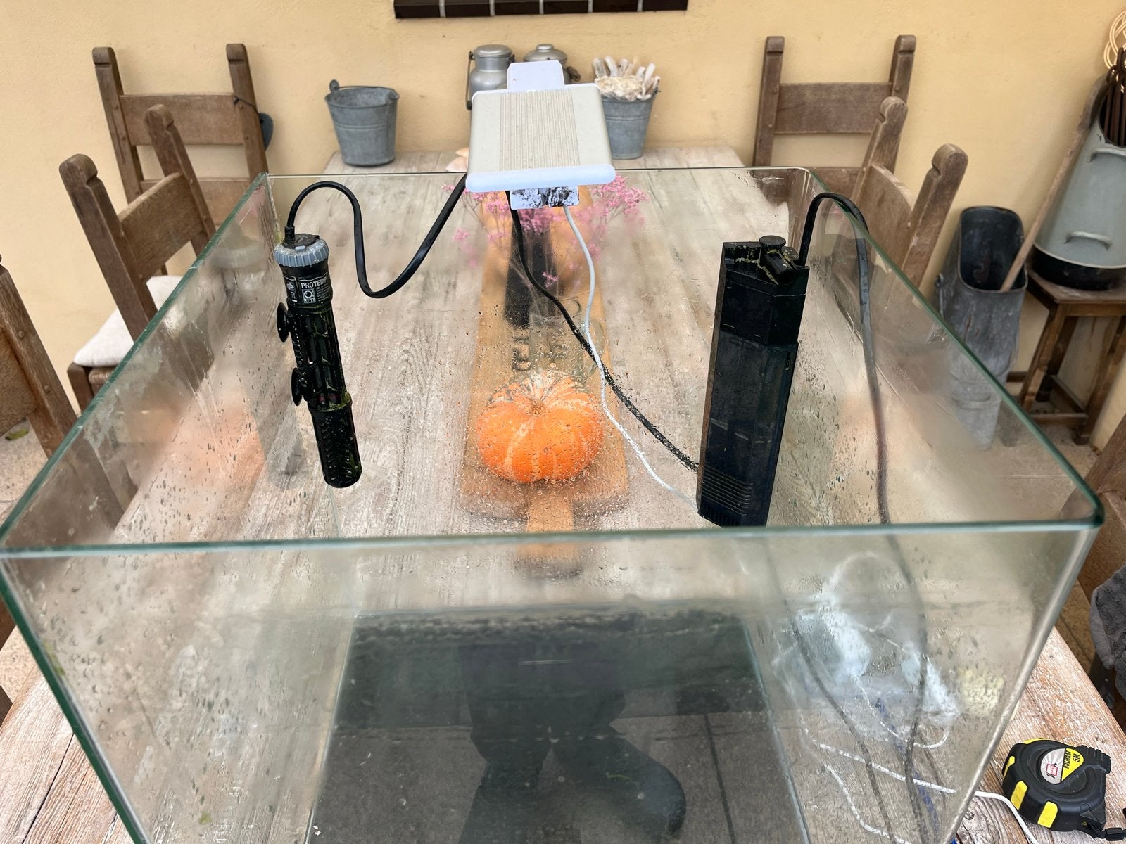 Aquarium, Dieren en Toebehoren, Ophalen, Zo goed als nieuw, Leeg aquarium