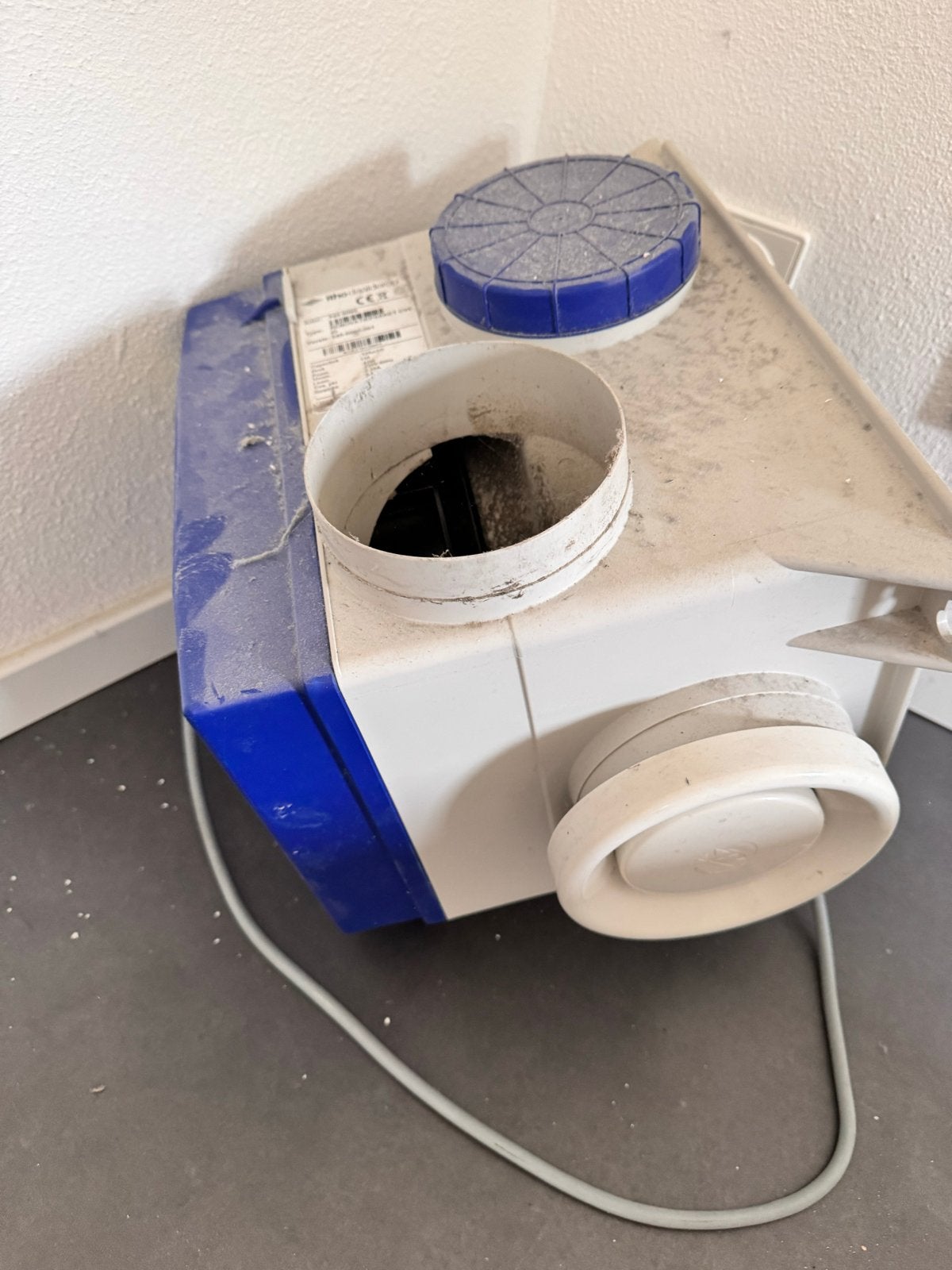 Itho Daalderop Ventilatie-unit met bediening, Ophalen, Gebruikt, Ventilator