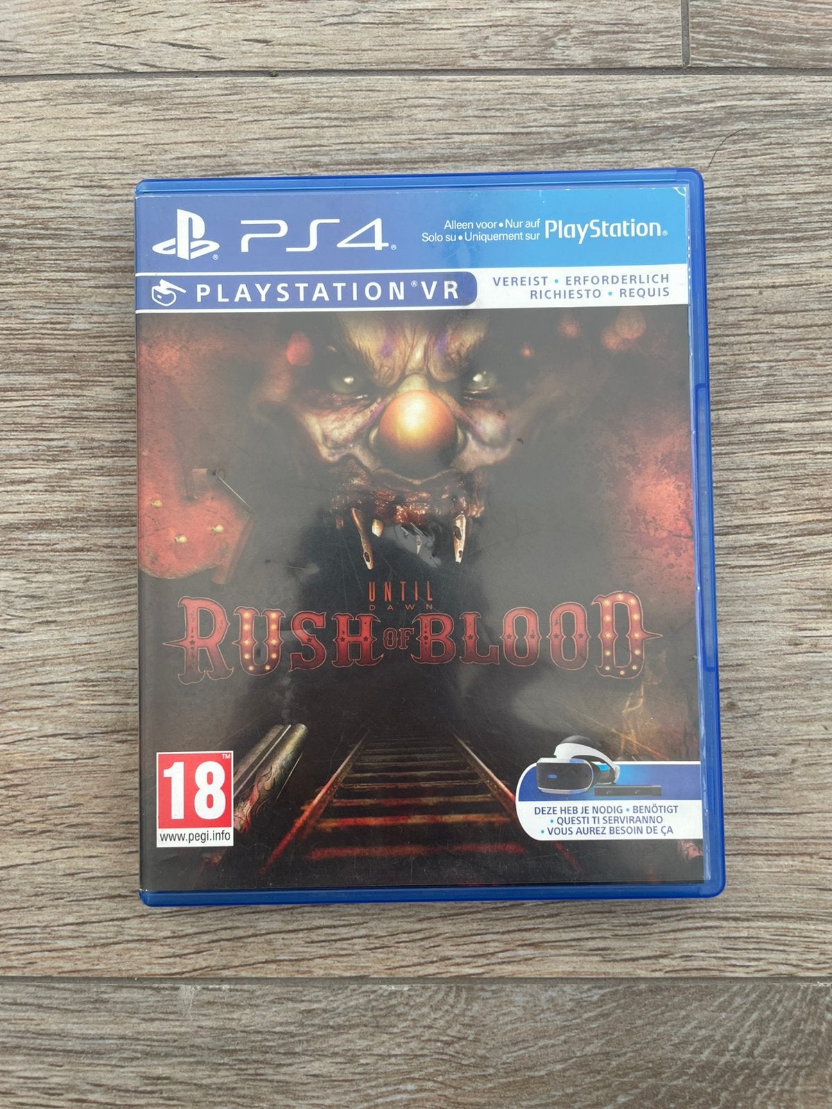 Rush of Blood - Playstation 4 Game - Zo goed als nieuw, Avontuur en Actie, Vanaf 18 jaar, 1 speler, Virtual Reality