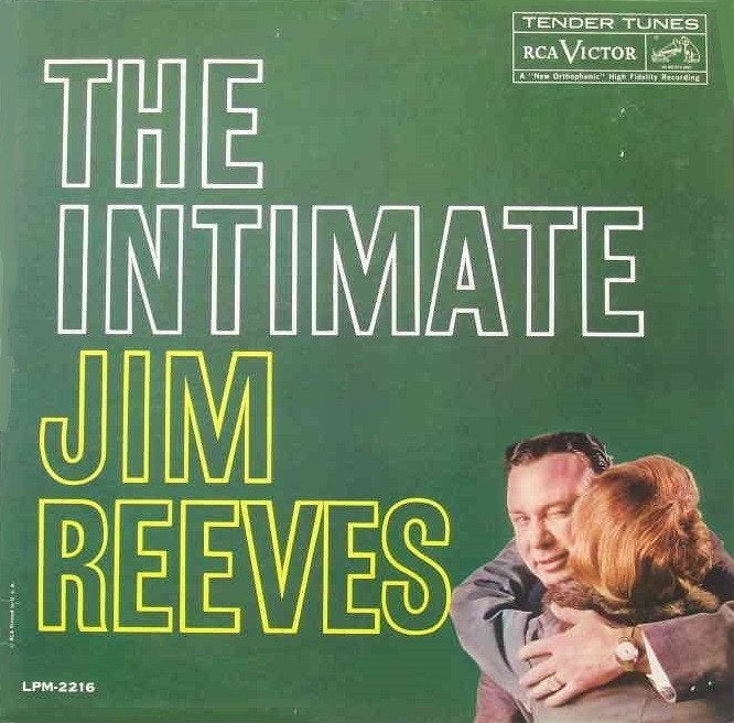 LP Jim Reeves - The intimate ("wink" cover, zeldzame hoes), Ophalen, Gebruikt, Originele persing, 12 inch