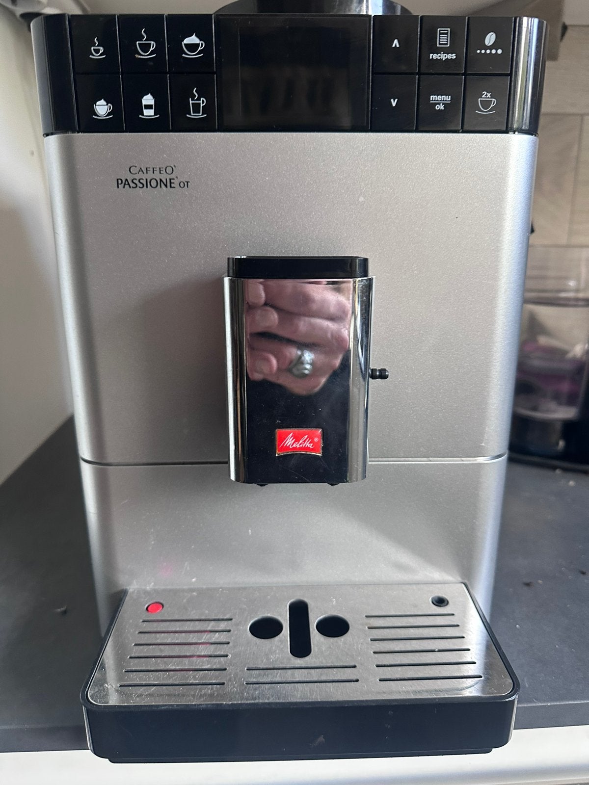 Koffiemachine melitta, Witgoed en Apparatuur, Ophalen of Verzenden, Niet werkend, Koffiemachine, Koffiebonen