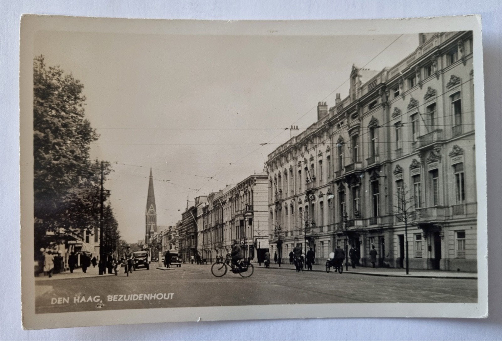 1237 Den Haag Bezuidenhout - Echte fotokaart, Ophalen of Verzenden, 1940 tot 1960, Ongelopen, Zuid-Holland