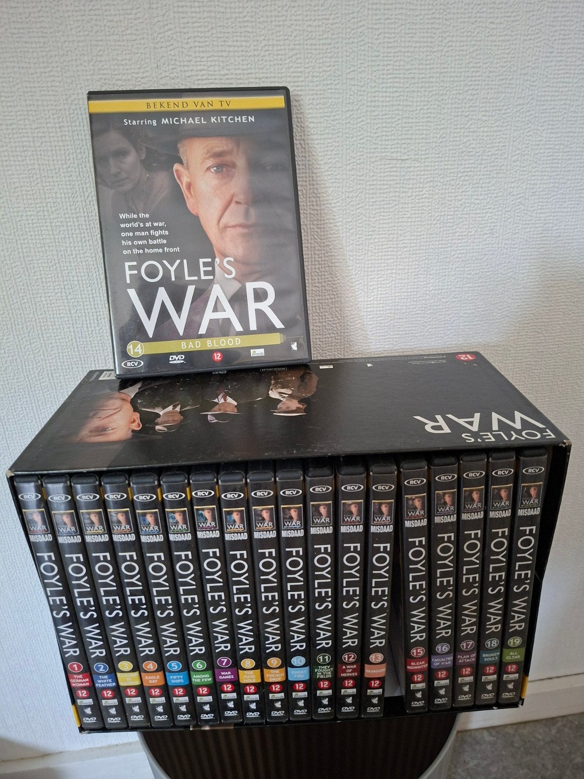 Dvd-serie Foyle's War Complete colllectie afl 1 - 19, Vanaf 12 jaar, Ophalen of Verzenden, Zo goed als nieuw