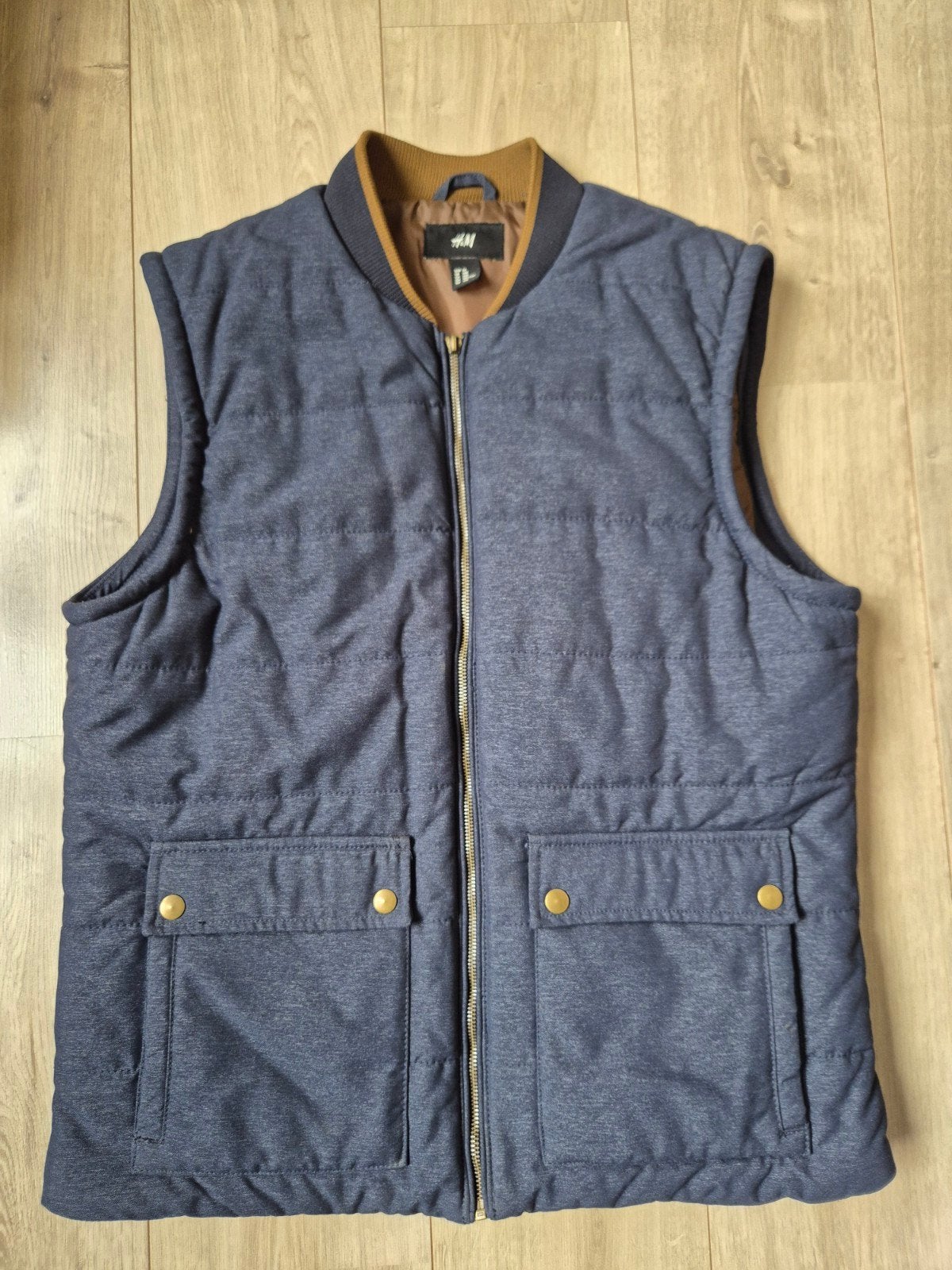 Bodywarmer H&M, maat 54, Maat 52/54 (L), Blauw, Ophalen of Verzenden, H&M