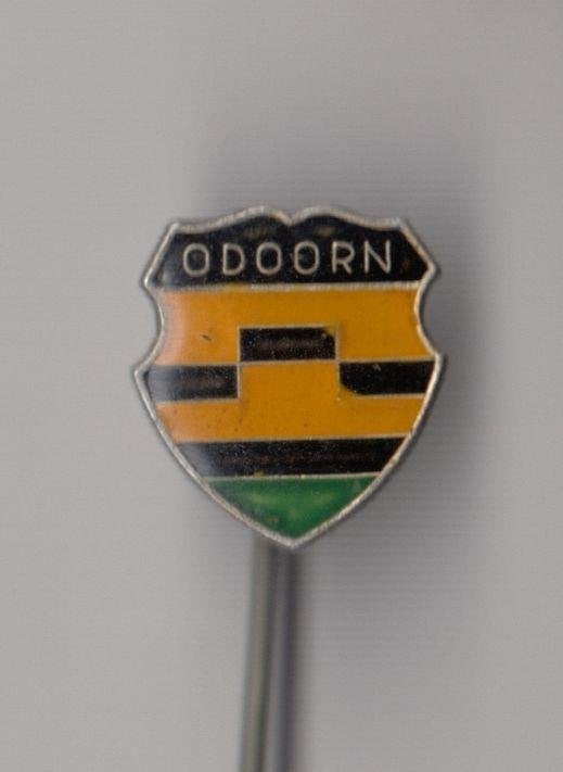 Odoorn stadswapen speldje, Gebruikt, Niet vindbaar, Niet vindbaar, Speldje of Pin
