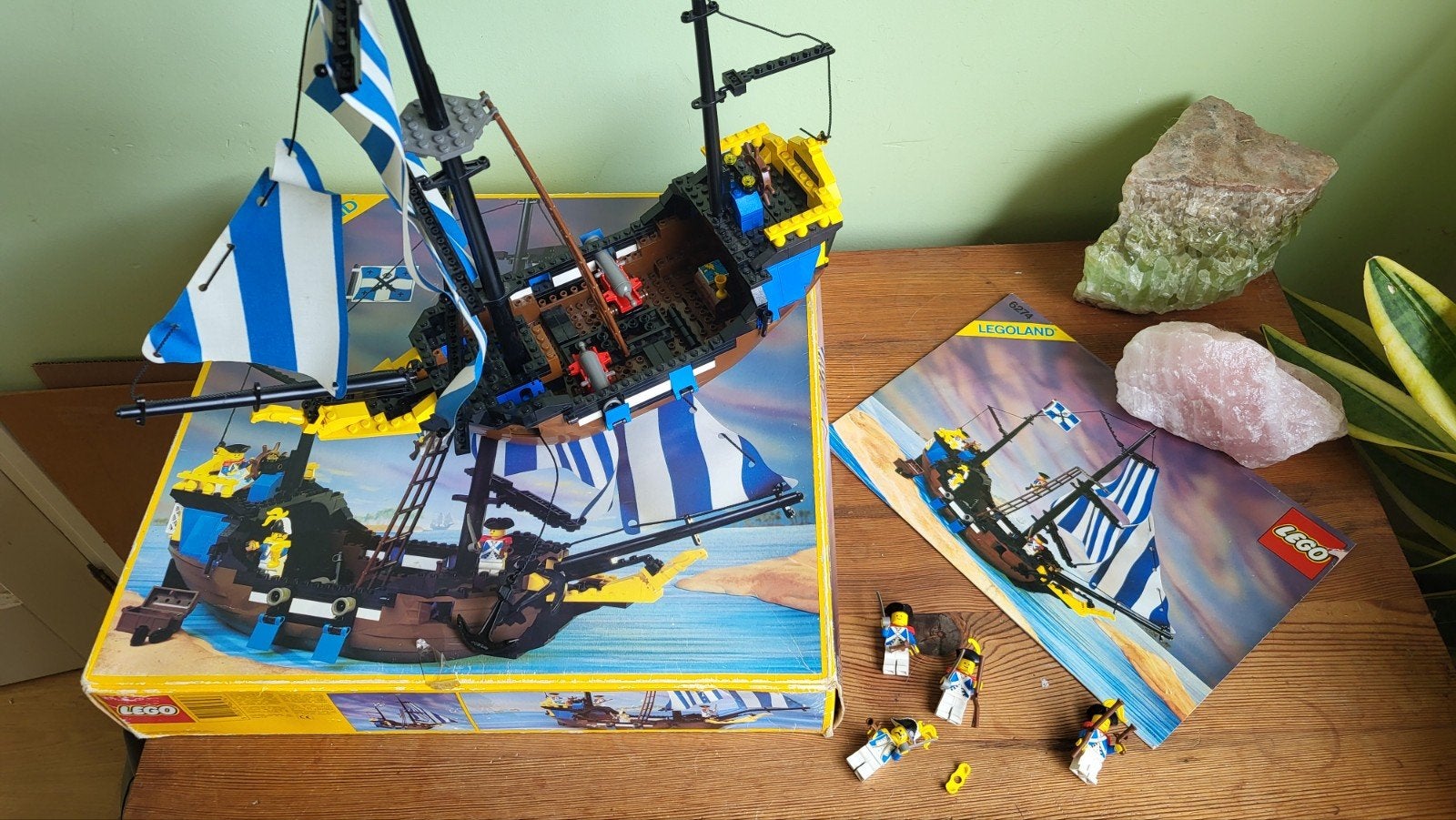 Lego 6274 Caribbean Clipper Compleet + Doos, Lego, Zo goed als nieuw, Compleet, Complete set