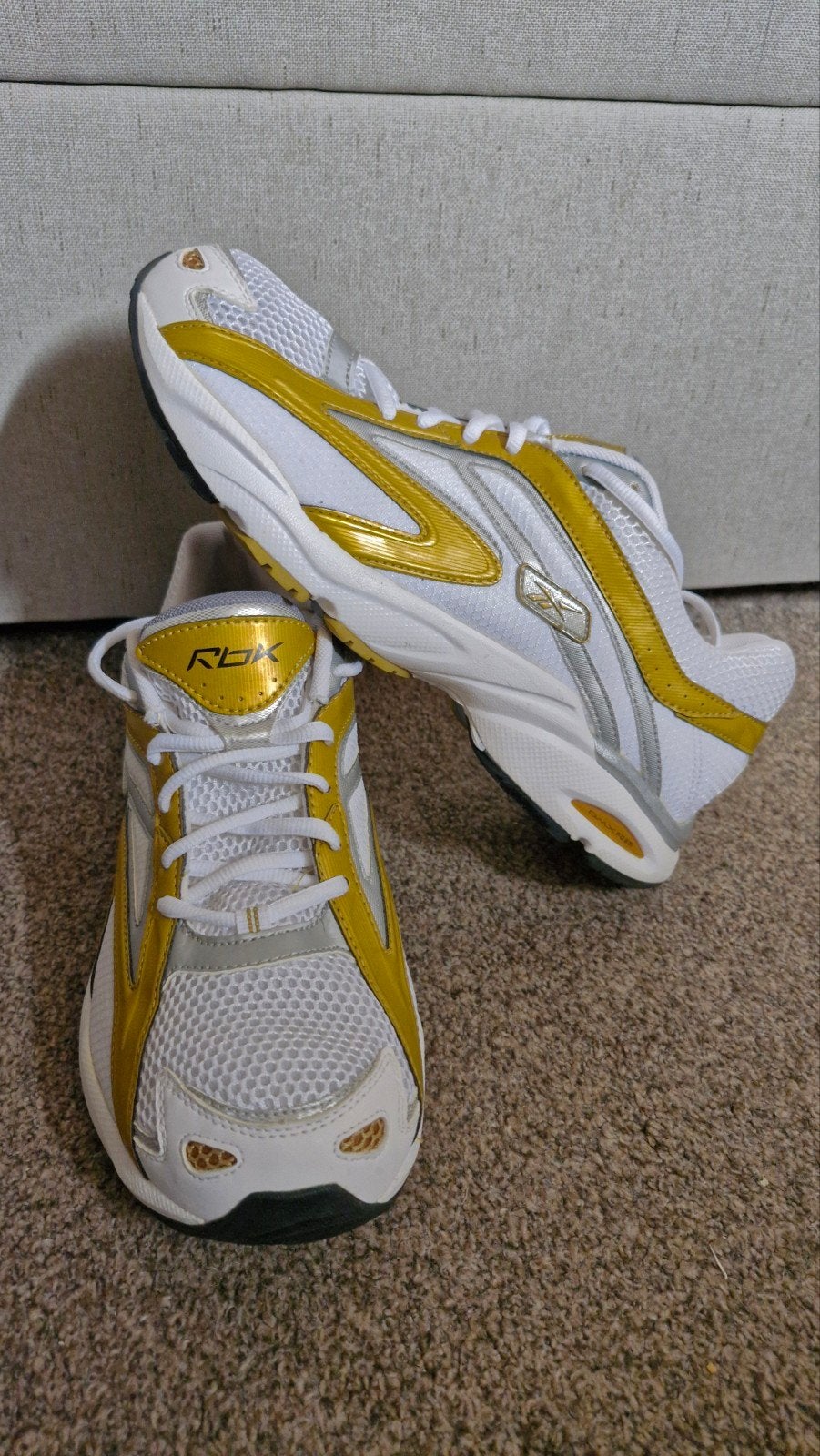 Reebok sneakers maat 44 - Zeer goede staat, Wit, Ophalen of Verzenden, Reebok, Sneakers of Gympen
