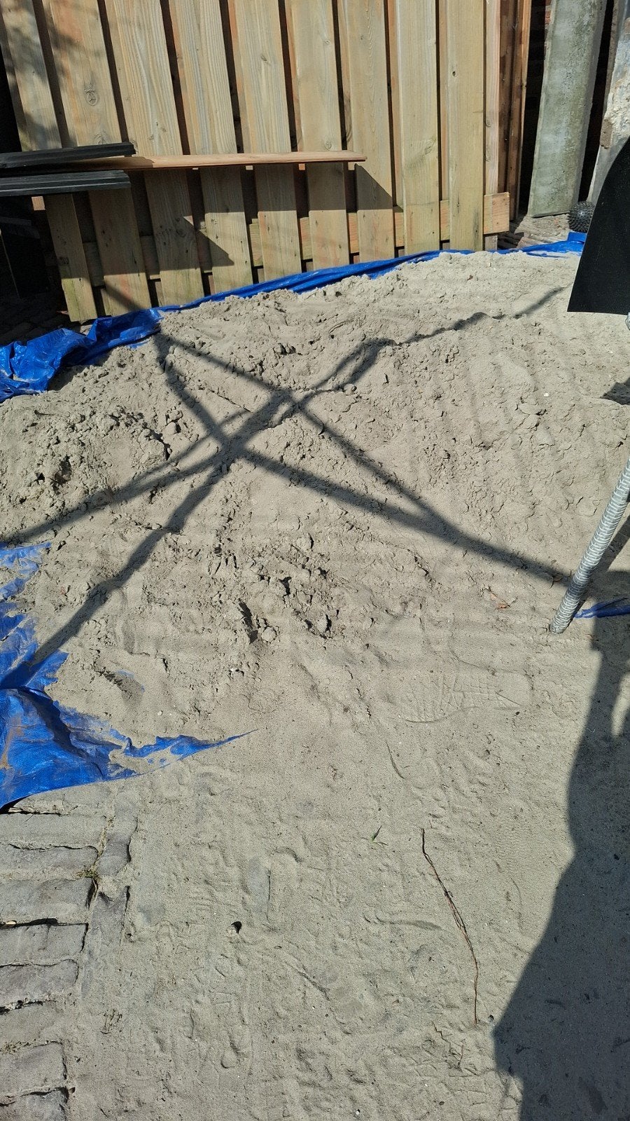 Wit zand gratis af te halen, Ophalen, Ophoogzand