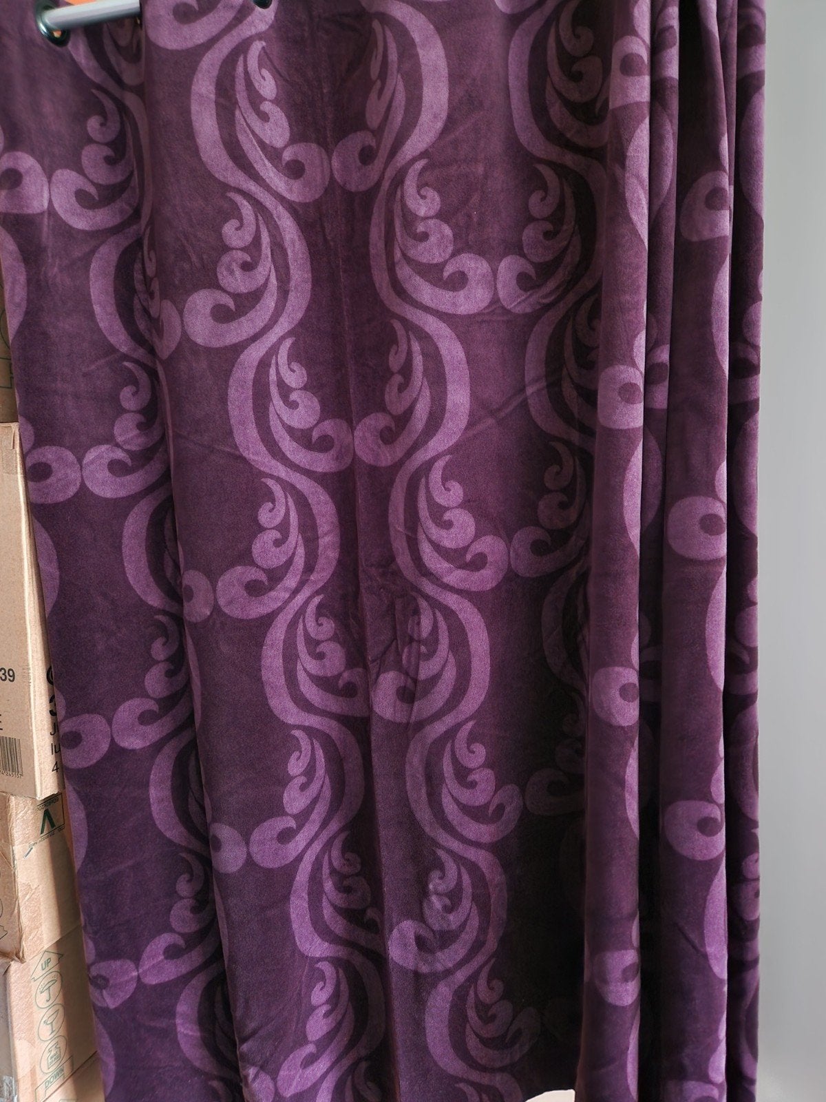 5x velours fluwelen gordijnen 90% verduisterend 115x135cm, Huis en Inrichting, Stoffering | Gordijnen en Lamellen, Gebruikt, Ophalen of Verzenden
