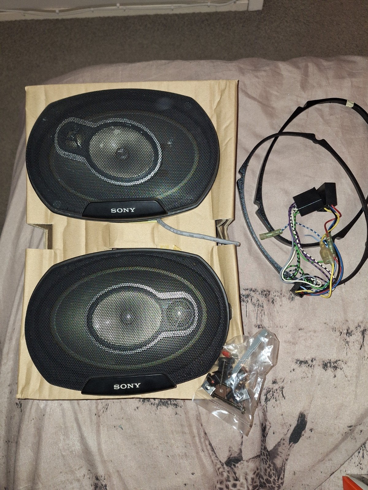 Sony speakers inbouw auto 220 watt, Auto diversen, Autospeakers, Ophalen