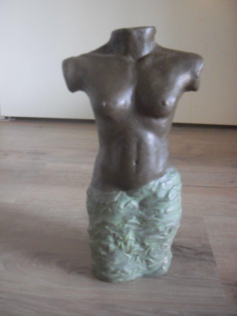 r kunen torso vrouwelijk naakt, Buste, Ophalen of Verzenden, Gemerkt, Vrouw