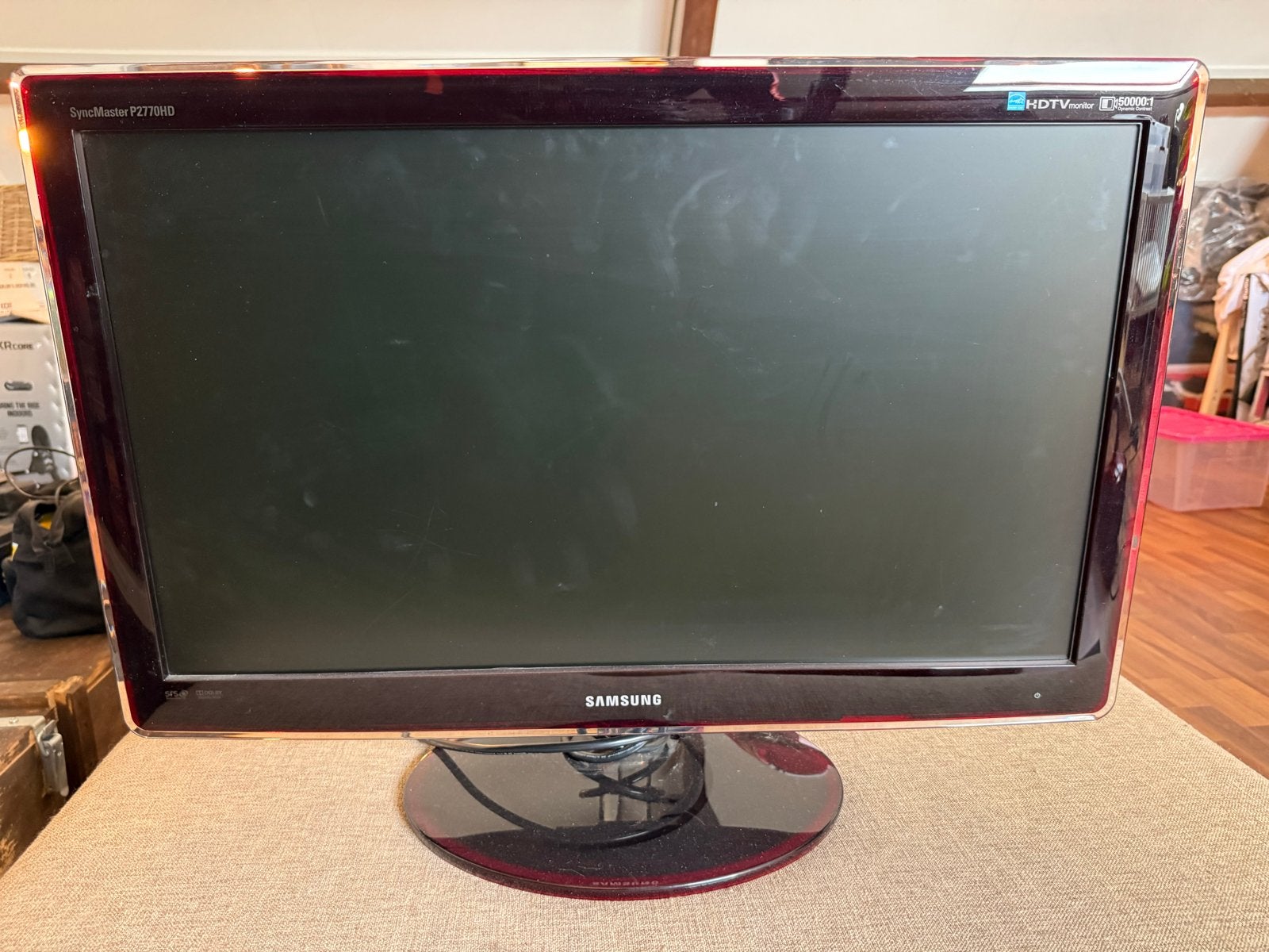 Samsung SyncMaster P2770HD TV/Monitor - 27 inch, Ophalen, 50 Hz, Samsung, Gebruikt