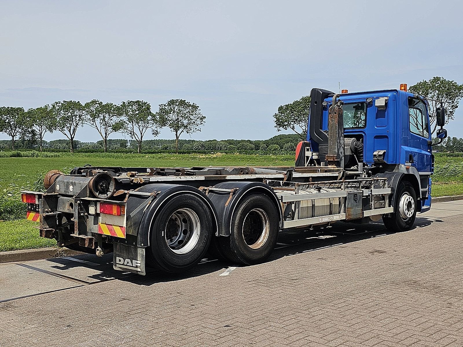 DAF CF 85.360 fas 6x2 eev, Automaat, Euro 5, Blauw, 360 pk