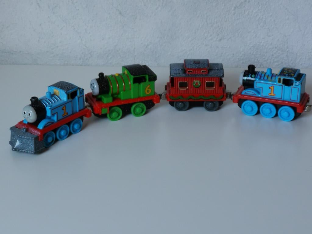 4 Thomas de trein treintjes, Ophalen, Gebruikt