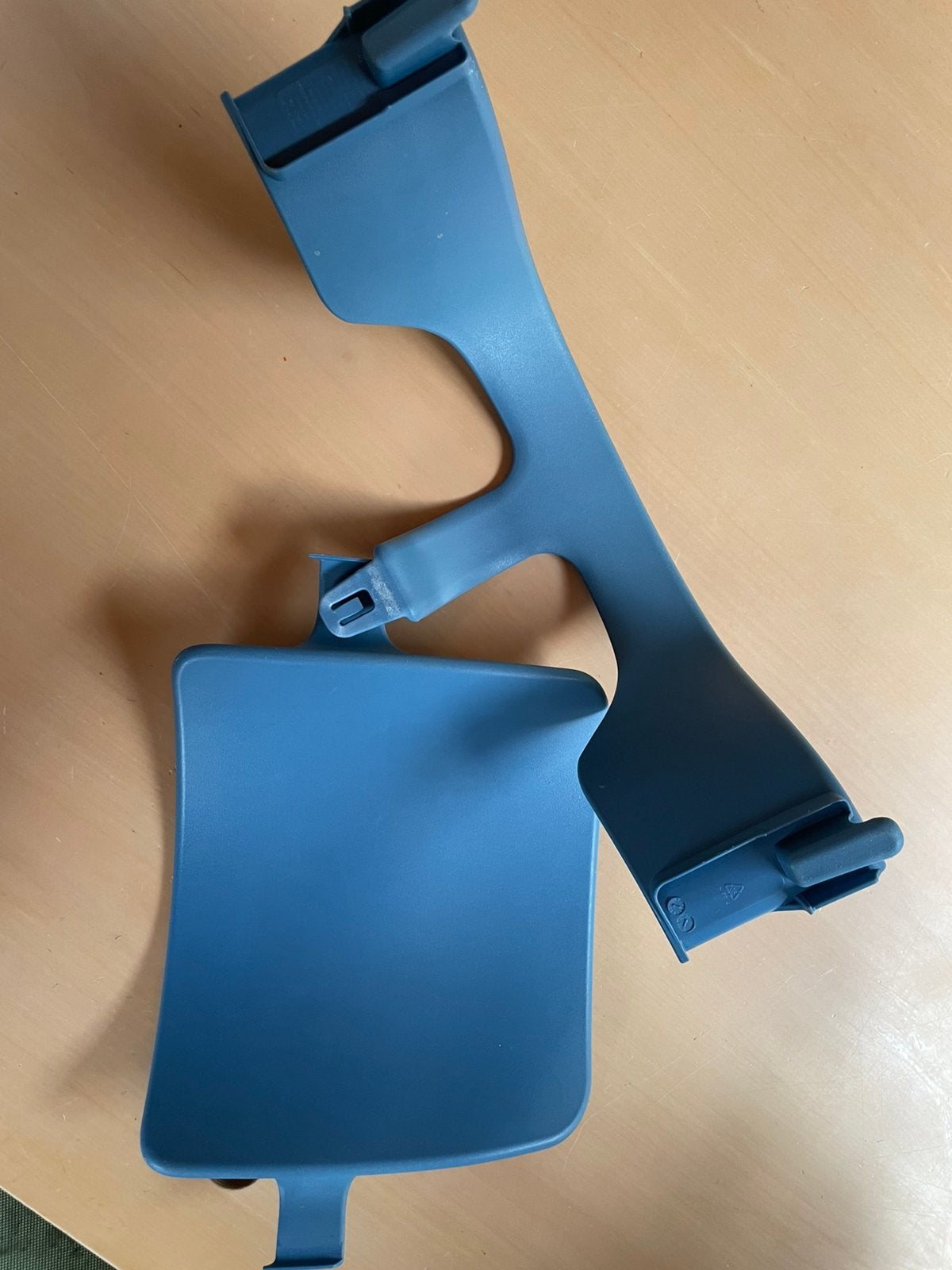 Stokke tripp trapp baby set blauw, Ophalen of Verzenden, Zo goed als nieuw, Meegroeistoel